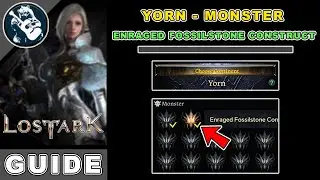 Enraged Fossilstone Construct Monster Location in Lost Ark | Yorn Locations Guide