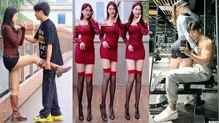 Top Funniest Couple Fashion Moments on TikTok China ❤️ Street Moments P