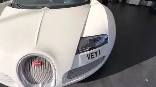 Walk around this rare Bugatti veyron
