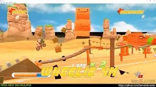 Xenia Xbox 360 Emulator - Joe Danger SE Ingame!