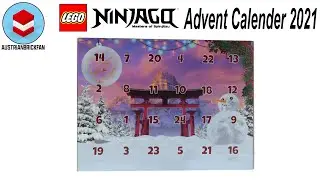 LEGO Ninjago Advent Calendar 2021 - Custom made by JB Toys - Lego Speed Build Review