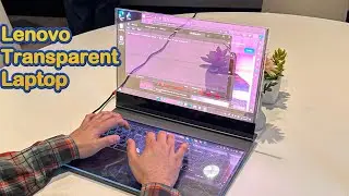 Lenovo ThinkBook Transparent Display Laptop | Lenovo’s Project Crystal laptop