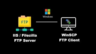 Setup local FTP server and FTP client in Windows using IIS, Filezilla server and WinSCP