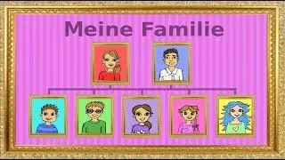 Deutsch lernen: die Familie - Genitiv / family - genitive case - German lesson for beginners