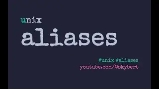 Unix shell aliases