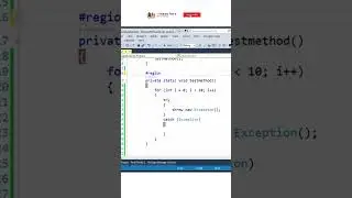 Improve Code Readability with Region Directive in C# | 