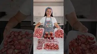 День Большой Заготовки: 3 способа сохранить клубнику на зиму #заготовки #заморозка