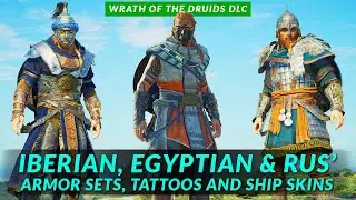 Assassin's Creed Valhalla - Iberian, Egyptian & Rus' Sets (Wrath of the Druids DLC)