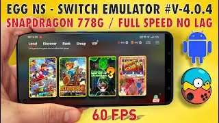 Egg NS Latest Update | Snapdragon 778G / 845 | Multiple gameplay test on Android Realme GT me