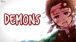 「Nightcore」→ Demons ♪ (Alec Benjamin) LYRICS ✔︎