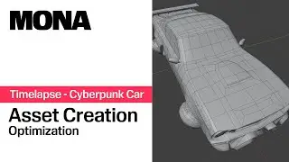 Timelapse | Optimization - Cyberpunk Car