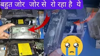 hp laserjet p1007 moving continue || scanner sound problem
