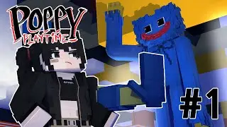 Poppy play time Escape [Part 1] - Minecraft Horror game Animation