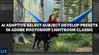 AI ADAPTIVE Select Subject DEVELOP PRESETS In Adobe LIGHTROOM CLASSIC