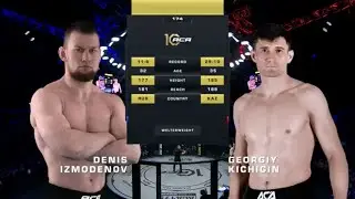 Денис Измоденов vs. Георгий Кичигин | Denis Izmodenov vs. Georgy Kichigin | ACA 174