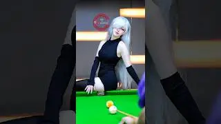 Elizabeth Liones Playing Billiards 😂😍 Nanatsu no Taizai Cosplay #shorts