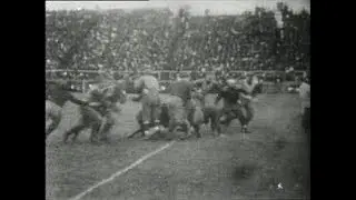 First American Football Game Ever Filmed: 1903 Princeton Tigers vs Yale Bulldogs