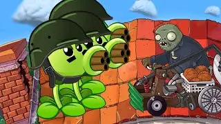 РАСТЕНИЯ против ЗОМБИ или PLANTS vs ZOMBIES  Серия 29  Горохомет