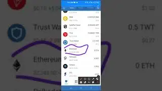 How to Copy Address from Trustwallet App - Erc-20 Address Eth