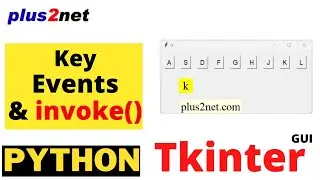 Tkinter Key event to trigger button command click event by using invoke()