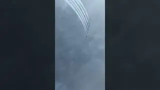 Blue Angels ✈️  5 synchronous loopings! ✈️ AMAZING!