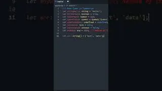 Типы данных в TypeScript 