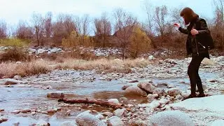 ASMR | Walk on the mountain river | Noise of water | Relaxation