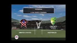 Australia Vs United States | Cricket 2007 |Gameplay