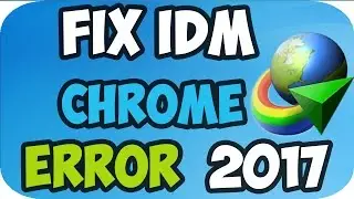 How to fix chrome IDM  extension error/problem 