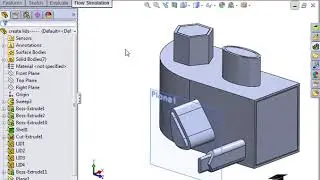 Checking Geometry of Model In Solidworks CFD