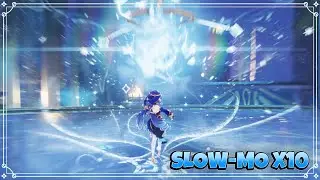 Layla in 1000% Slow Motion animation - Genshin Impact