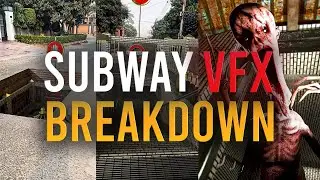 (VFX BREAKDOWN) - 3D SUBWAY VFX #cgi #tutorial #blender