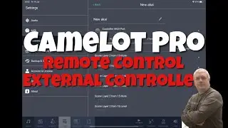 Audio Modeling Camelot Pro, iPad Live Performance - Tutorial 8: Remote Control, External Controller