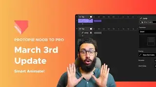 Protopie March 3rd Update - Smart Animate