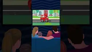 Веселая песенка про машинки на нашем канале 🚗 #kidsvideo #cartoon #кроликбобо #мультикидлядетей