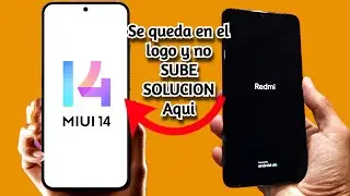 Redmi Xiaomi se queda en el logo y se reinicia solo. SOLUCION 2024