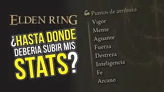 ESCALADO de STATS EXPLICADO / ASÍ DEBERÍAS SUBIR TUS ATRIBUTOS - ELDEN RING (Gameplay Español)