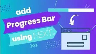 How to add a Progress Bar on top of your NextJS Website
