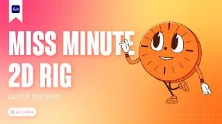 SET A RIG FOR MISS MINUTE FROM LOKI SHOW IN AFTER EFFECTS. TUTORIAL