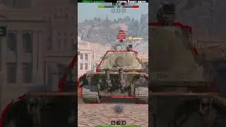 ДПМ FV4202 на Хэшах и адреналине | Tanks Blitz #shorts