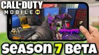 *NEW* SEASON 7 BETA RELEASE DATE for COD Mobile and NEW CLASS POLTERGEIST Release Date!