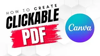 How To Create A Clickable PDF with Canva - Internal Links in PDFs