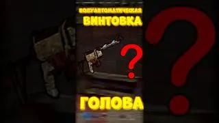 УРОН в ГОЛОВУ с БЕРДАНКИ в игре RUST / РАСТ Полуавтоматическая винтовка 