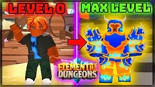 How to LEVEL UP FAST in Roblox Elemental Dungeons (Full Complete Beginner Guide) | YPTV #1