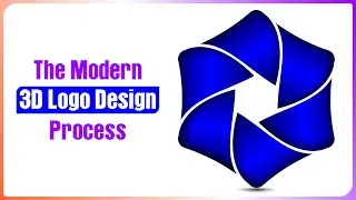 Modern Polygon Logo Design Tutorial | Logo Editing | CorelDraw Tips