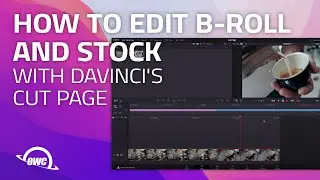 How to Edit B-Roll and Stock with Davinci's Cut Page