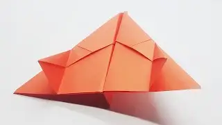 Creative paper plane - A long range and long time flying paper plane