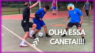 SHOW DE DRIBLES! - TEVE CANETA ATÉ DO GOLEIRO 😱 - RACHÃO