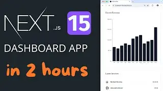 Nextjs 15 Dashboard App For Beginners [ Learn Next.js 15 & React 19 In 2 Hours ]