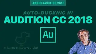 Auto-Ducking: Adobe Audition CC 2018